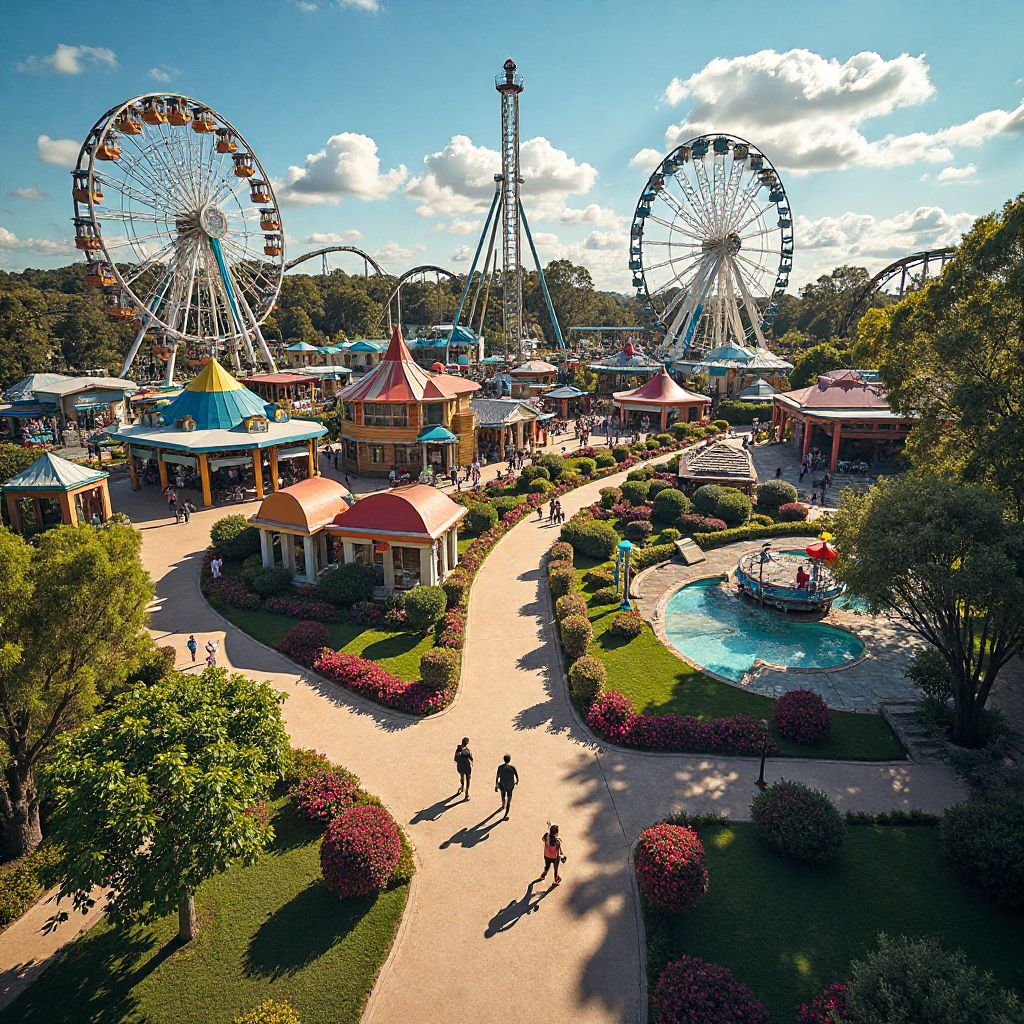 JoyPlanet Park aerial view